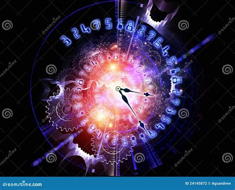 Abstract clock background stock photo. Image of wallpaper - 24145872