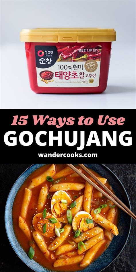 15 Ways to Use Gochujang Korean Chilli Paste | Easy korean recipes ...