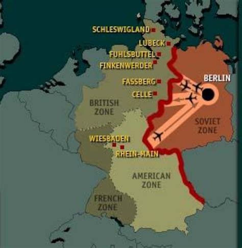 Map Of Germany During Cold War - Allina Madeline