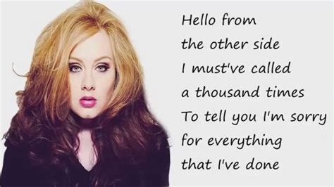 A Beautifully Refreshing Perspective On Adele Hello Words | Adeleq