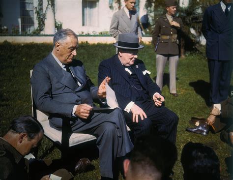 franklin-d-roosevelt-with-winston-churchill - World War II Political ...