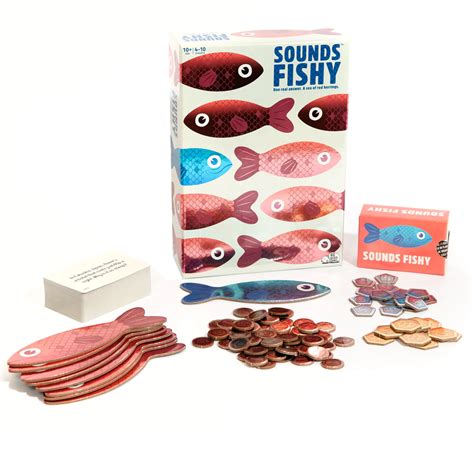 Sounds Fishy Party Card Game | Happy Piranha