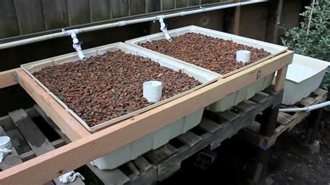 Aquaponics Build: Day 2 & 3 - Grow Bed Plumbing & Cycling - YouTube