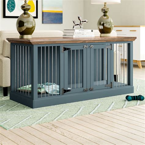 Archie & Oscar™ Damien Medium Corner Credenza Pet Crate | Wayfair | Dog ...