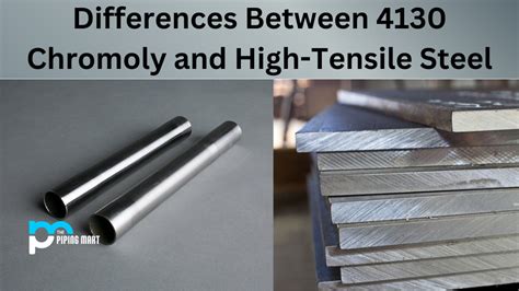 Differences Between 4130 Chromoly and High-Tensile Steel