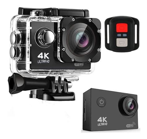 Camara Deportiva Sumergible 4k 24fps 16mp Wifi Tipo Sj4000 - $ 699.00 en Mercado Libre