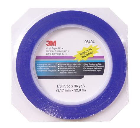 3M Blue Fine Line Masking Tape 3mm x 32.9m Roll - Spray Gun Shop