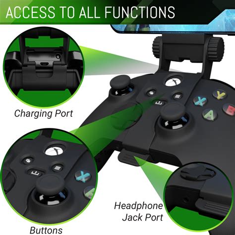 Xbox Series X Controller Mobile Gaming Clip, Xbox Controller Phone ...