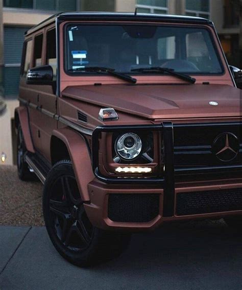 Matte Rose Gold Mercedes G - Wagon #LuxuryGoals | Dream cars, Vehículo de lujo, Mercedes g wagon