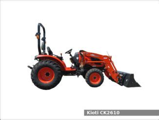 Kioti CK2610 compact utility tractor: review and specs - Tractor Specs