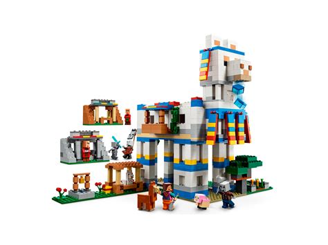 LEGO Minecraft The Llama Village 21188 Building Set ...