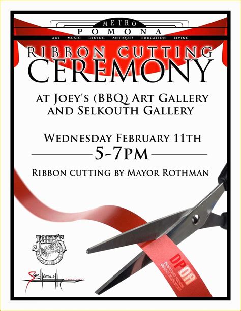 50 Ribbon Cutting Ceremony Invitation Template Free ...