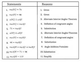 Geometry Postulates And Theorems List With Pictures - PictureMeta