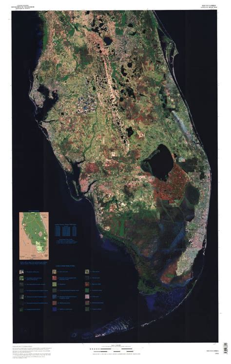 South Florida Satellite Image Map | Maps | Pinterest | Cypress Swamp - Map Of Florida Showing ...