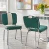 Set Of 2 Raleigh Retro Dining Chairs Dark Green - Buylateral : Target