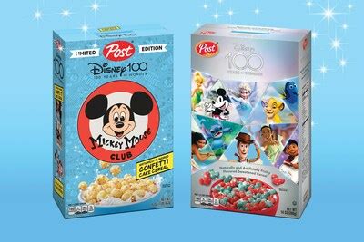 Post Consumer Brands Collaborates With Disney To Launch New Cereal Offerings In Celebration Of ...