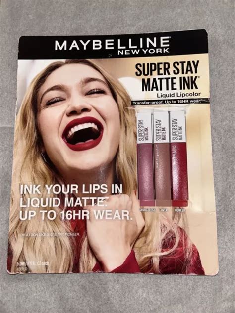 MAYBELLINE NEW YORK Superstay Matte Ink Liquid Lipstick Makeup Holiday 3 Colors $39.95 - PicClick