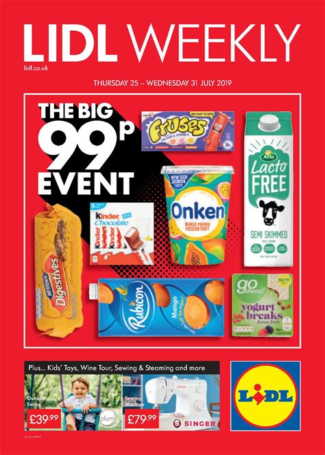 LIDL UK - Offers & Special Buys from 25 July