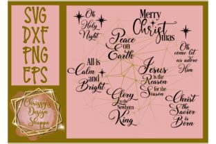 Religious Christmas Bundle Graphic by Chrissy's Design Shoppe · Creative Fabrica
