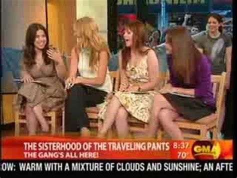 The Sisterhood of the Traveling Pants 2 cast on GMA - YouTube