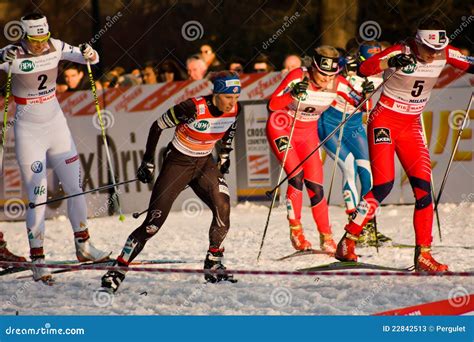 Race in the City, FIS Cross-Country World Cup Editorial Stock Photo ...