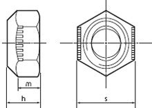 Stover Nut DIN 980V | Fastenright Ltd