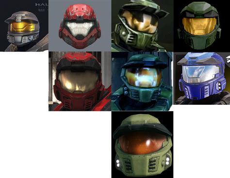 Halo: Mark V Helmet Comparison by deltahalo241 on DeviantArt