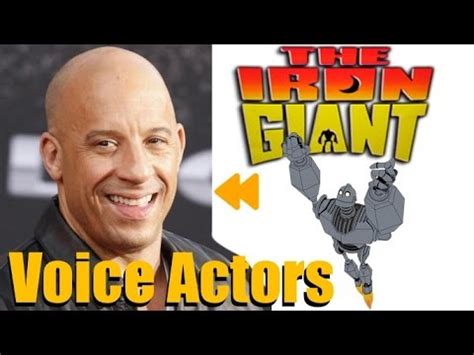 "The Iron Giant" Voice Actors and Characters - YouTube