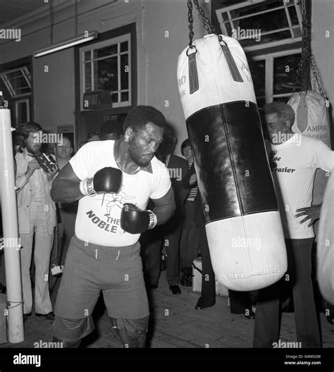 Boxing - Heavyweight - Joe Frazier v Joe Bugner - Joe Frazier Training ...