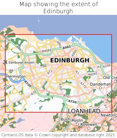 Edinburgh Ring Road Map