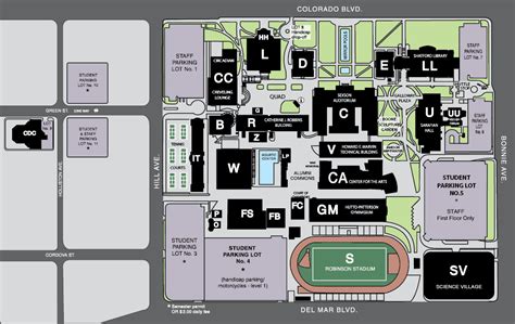 Pcc Map Of Campus - Map Of Italy