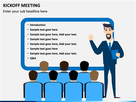 Kickoff Meeting PowerPoint and Google Slides Template - PPT Slides