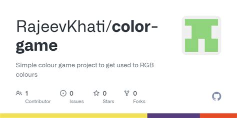 GitHub - RajeevKhati/color-game: Simple colour game project to get used to RGB colours