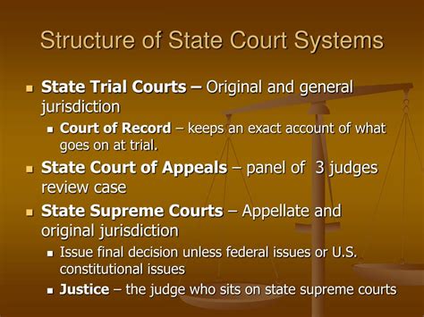 PPT - Chapter 4 THE COURT SYSTEM PowerPoint Presentation, free download - ID:3194846