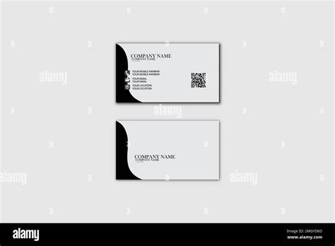 business card template design Stock Vector Image & Art - Alamy