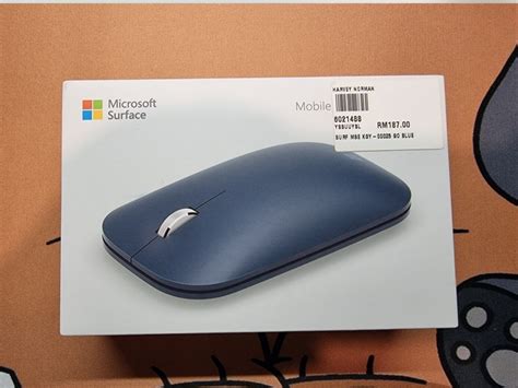 Microsoft Surface Mouse Blue, Computers & Tech, Parts & Accessories ...