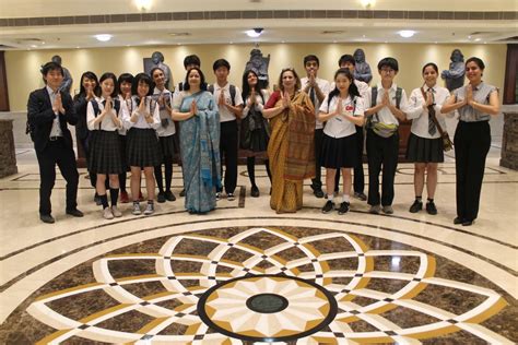 INDO-JAPAN CULTURAL EXCHANGE PROGRAM AT GD GOENKA WORLD SCHOOL