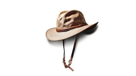 Premium AI Image | A safari hat with a chin strap