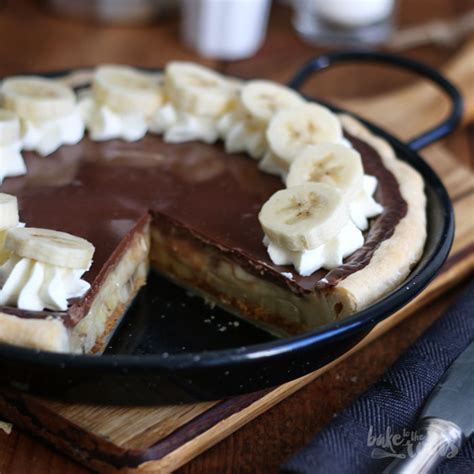 Chocolate Banana Pudding Pie – Bake to the roots