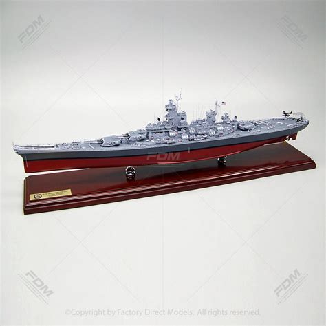 USS Missouri (BB-63) Model Ship | Factory Direct Models