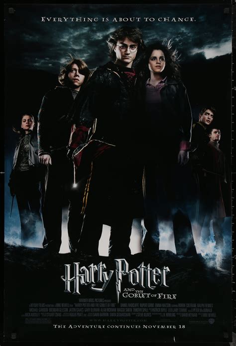 Harry Potter and the Goblet of Fire Movie Poster | 1 Sheet (27x41) Original Vintage Movie Poster