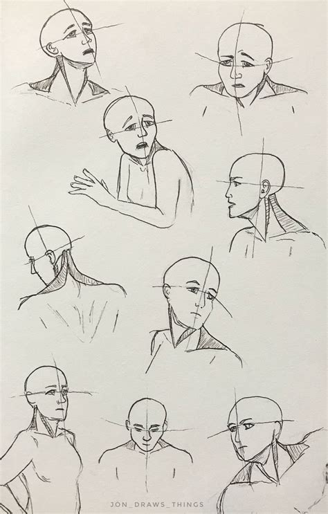 How To Draw A Neck And Head at How To Draw