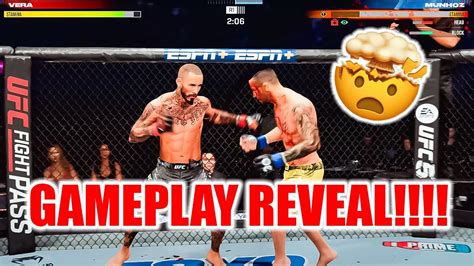 UFC 5 GAMEPLAY REVEAL!!!!!! My Reaction! - YouTube