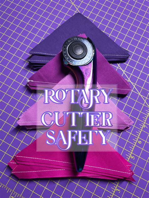 Rotary Cutter Safety Tips – Peach + Honey Studio