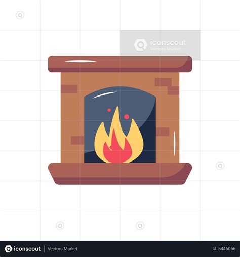 Fireplace Animated Icon download in JSON, LOTTIE or MP4 format