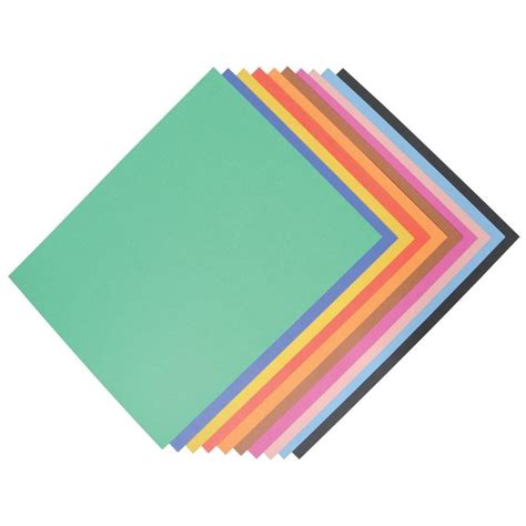 Poster Board 22" x 28" - Assorted Colors - 100 Sheets