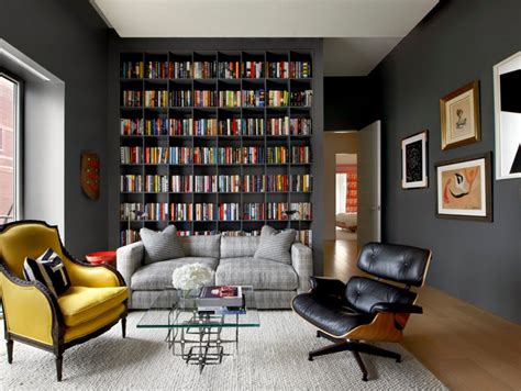 22 Interesting Ways to Add Bookshelves in the Living Room | Home Design Lover