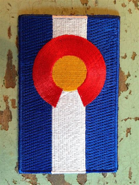 Colorado State Flag Travel Patch | Etsy