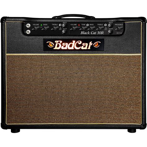 Bad Cat Black Cat R 30W 1x12 Tube Guitar Combo Amp | Musician's Friend