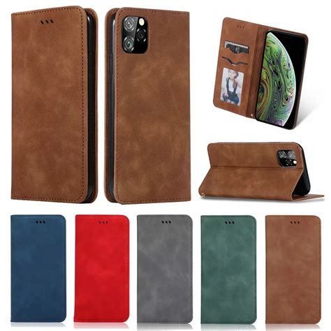 Luxury Leather Flip Wallet Case for iPhone 11/11 Pro/11 Pro Max - iLounge Shop